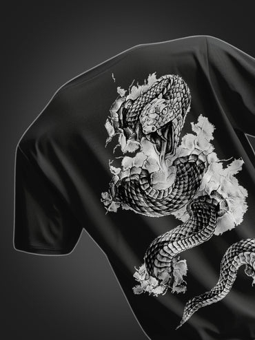 White Dragon oversize T-shirt