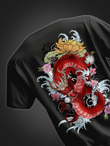 Red Dragon Oversized T-shirt
