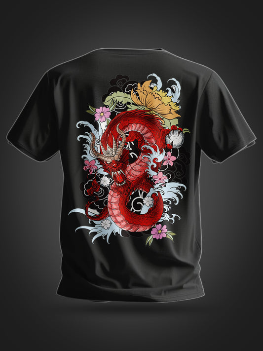 Red Dragon Oversized T-shirt