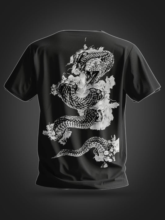 White Dragon oversize T-shirt