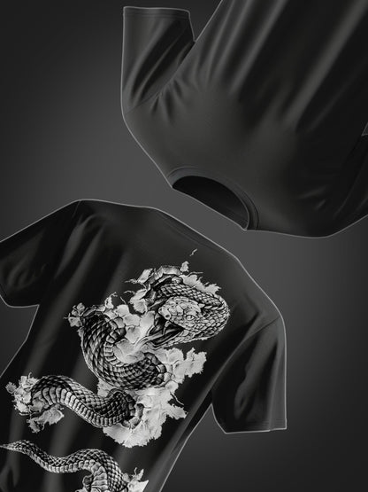 White Dragon oversize T-shirt